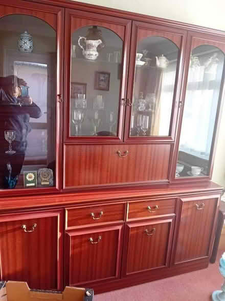 Photo of free large wooden sideboard (Mile Oak BN41) #1