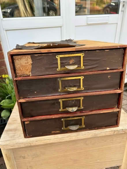 Photo of free Stationary/craft old drawers (Heronsgate end of Chorleywood) #1
