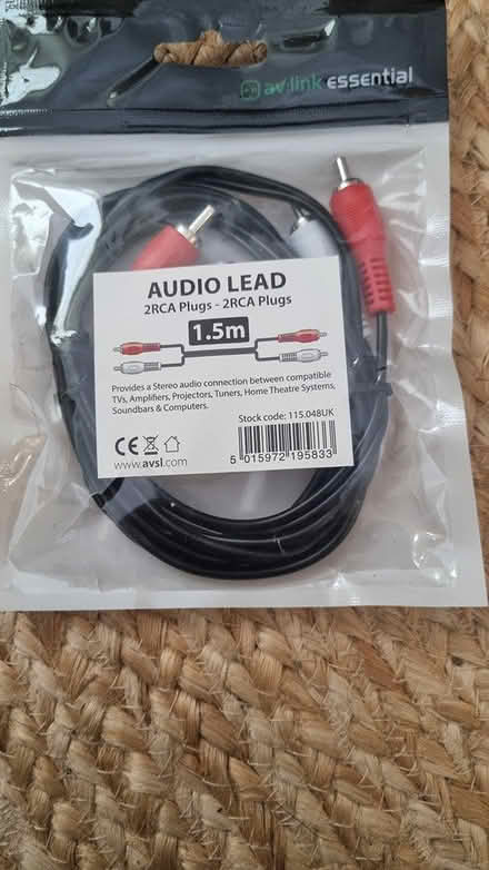Photo of free Audio leads (SW8 Vauxhall) #3