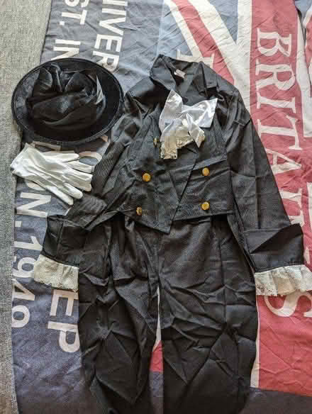 Photo of free Posh Victorian mens costume small (Loughborough LE11) #1