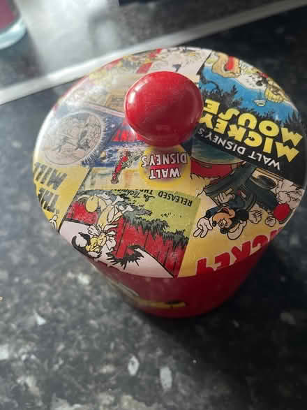 Photo of free Disney biscuit/storage pot (Surrey docks farm) #2