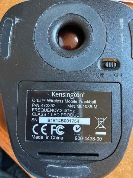Photo of free Trackball computer mouse (Old Mountain View Neighborhood) #1