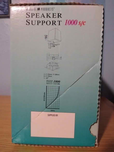 Photo of free Speaker Support Brackets (Theydon Bois CM16) #1
