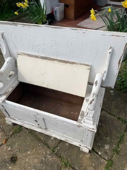 Photo of free Wooden Settle (Frant TN3) #1