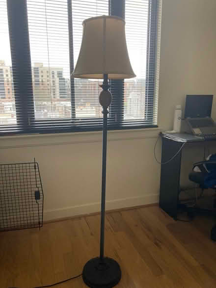 Photo of free Wood lamp (H Street) #1