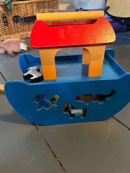 Photo of free Noah’s ark shape sorter (Tettenhall) #1