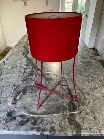 Photo of free Red lamp (Middle Barton OX7) #1