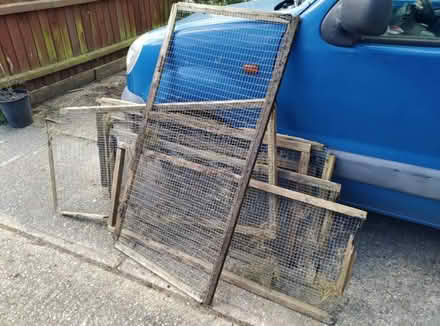 Photo of free Used wire mesh rabbit hutch sides (Parson's Heath CO4) #2