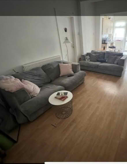 Photo of free 2 grey sofas (Golders Green, NW11) #1
