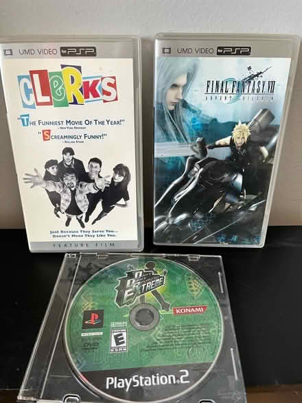 Photo of free PSP & PS2 games, PSP movie (Sykesville) #1