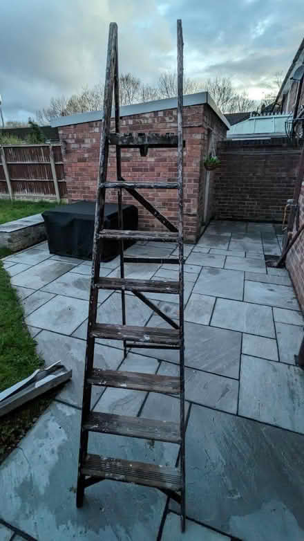 Photo of free Wooden ladder (Bromborough Rake, CH62) #1