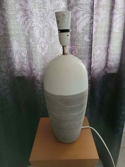 Photo of free Table lamp with shade (Gorse Hill SN2) #2