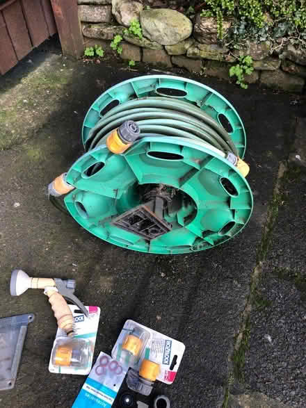 Photo of free Hozelock hose reel and accessories (Wolsingham DL13) #2