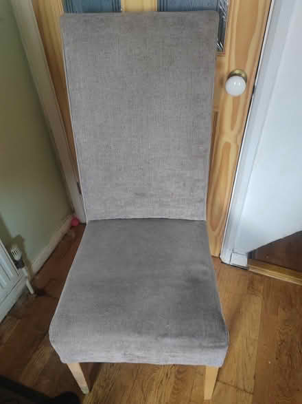 Photo of free 4 x upholsted dining chairs (Whittlesey) #2