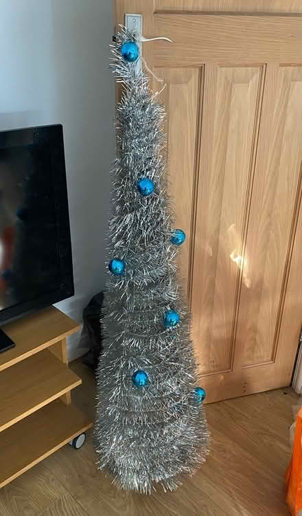 Photo of free Collapsible Hanging xmas trees x 5 (Mitcham) #1