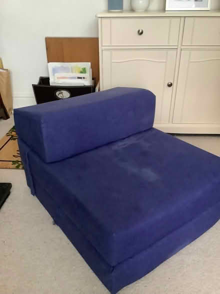 Photo of free Single ‘flop out’ chair bed (Warwick CV34) #1
