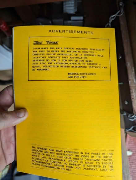 Photo of free Collection of motorbike booklets (WA10) #3