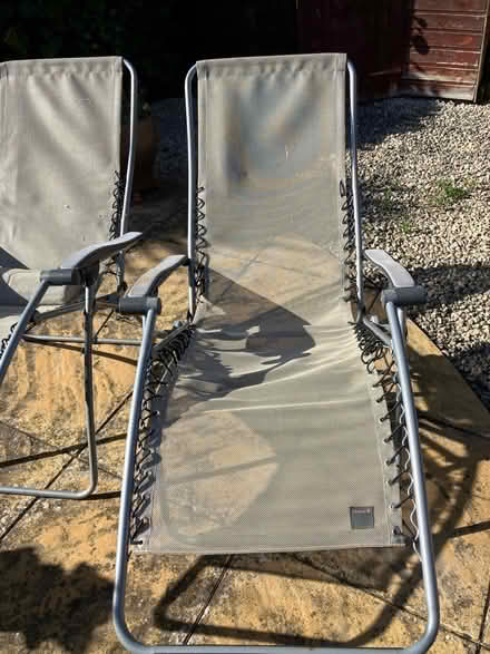 Photo of free Lafuma reclining garden chairs (MacMillan Way) #2