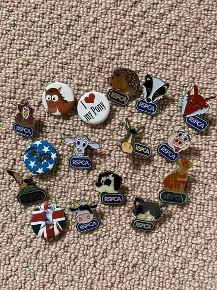 Photo of free Selection of pin badges (Amersham HP7) #1
