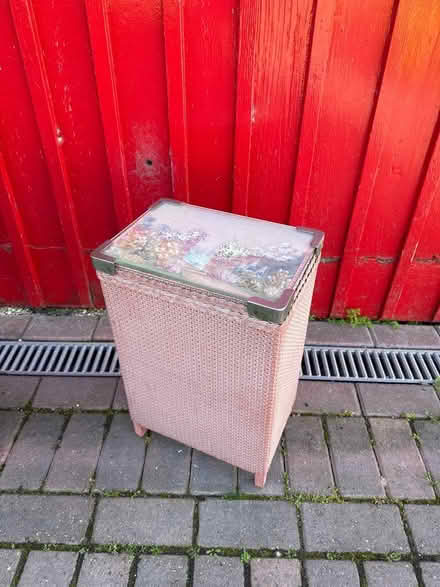 Photo of free Pink Belvoir small laundry basket (Wallingford) #2