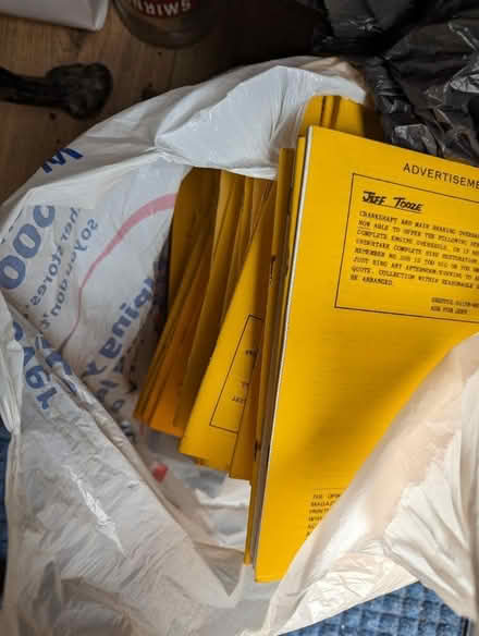 Photo of free Collection of motorbike booklets (WA10) #4