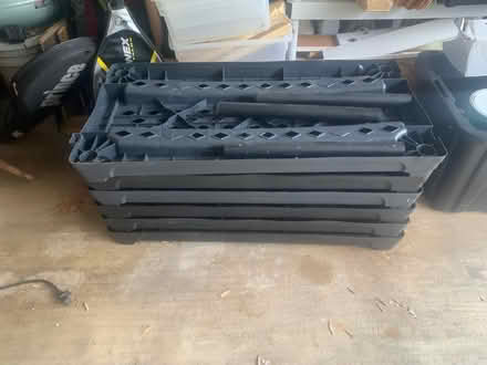 Photo of free Plastic garage shelves (South Reston) #1