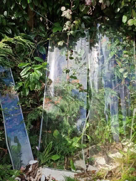 Photo of free Large Glass from Shower (East Grinstead town center) #1