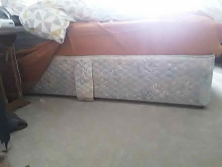 Photo of free Double Divan bed base and mattress (PL1) #1
