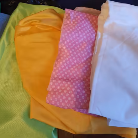 Photo of free 4 pieces of synthetic fabric (DE21) #1