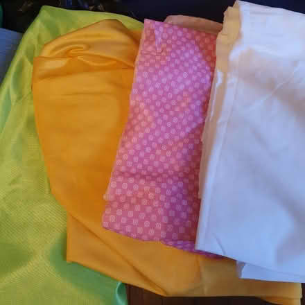 Photo of free 4 pieces of synthetic fabric (DE21) #1