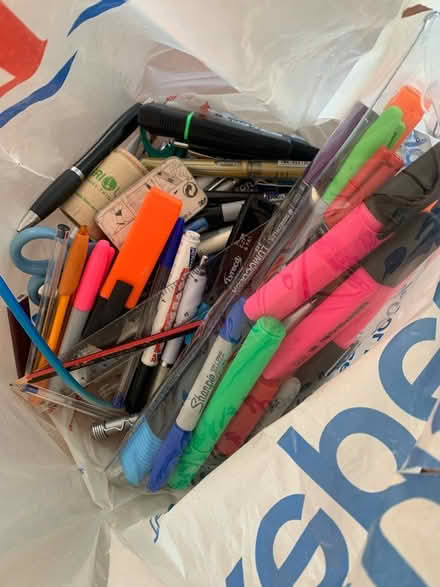 Photo of free Bag of stationery (Newhaven) #1