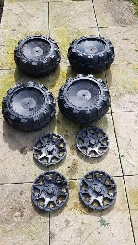 Photo of free 14" Plastic Wheels - 4 Project (Ashingdon SS4) #1