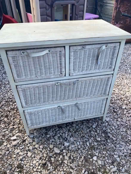 Photo of free Wicker drawers (Bolton Le sands) #1