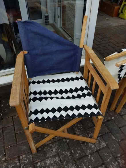 Photo of free 2 habitat directors garden chairs (Buckstone EH10) #1