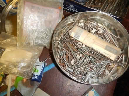 Photo of free Old drill bits, nails and electrical switches (Purley SM6) #3