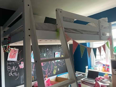 Photo of free Ikea Raised Double bed (Victoria park CF5) #1