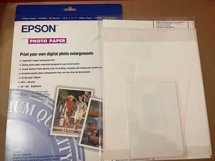 Photo of free Photo paper for small pics/cards (Surrey Hills) #1