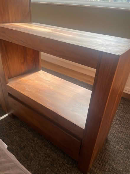 Photo of free Acacia wood bookshelves (OX16 Cherwell heights) #3