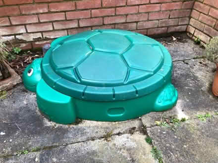 Photo of free Sandpit with lid (Great Chesterford CB10) #1