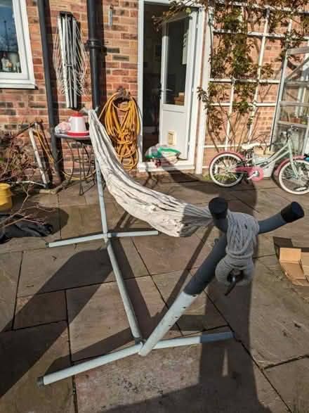 Photo of free Hammock and frame (NE12 Benton) #1