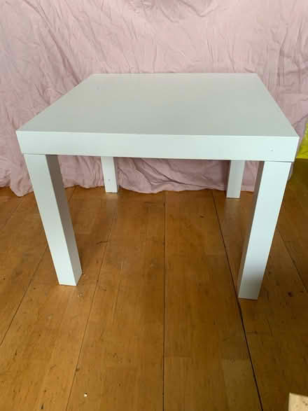 Photo of free Ikea Lack White Square side table (Edgware Road) #1