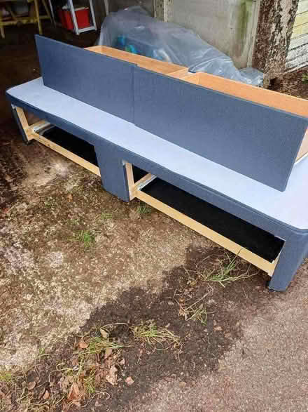 Photo of free Single divan bed base with drawers (Phoenix Green RG27) #1