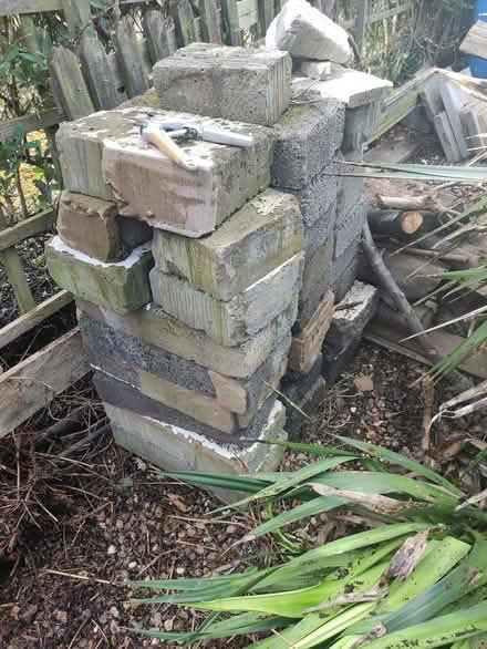 Photo of free 22 concrete breeze blocks (LE67 Whitwick) #1