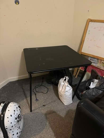 Photo of free Foldable black table (N1) #1