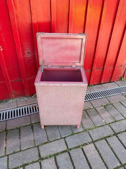 Photo of free Pink Belvoir small laundry basket (Wallingford) #1