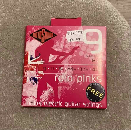 Photo of free Electric Guitar Strings (Dunston, Chesterfield, S41) #1