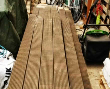 Photo of free Brown Solid Plastic Decking Boards - used (not wood) (IP6) #1