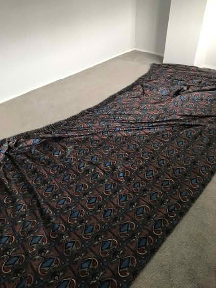 Photo of free Two normal curtains and one very large curtain (Brooke NR15) #1