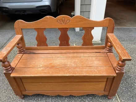 Photo of free Wood bench (Kirkland) #1