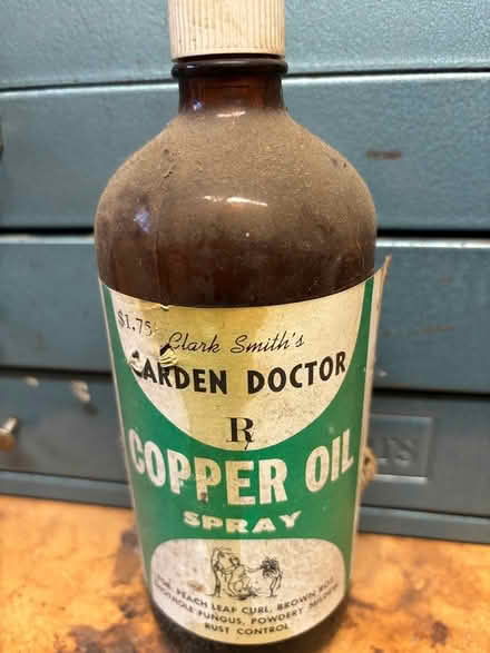 Photo of free Copper oil for peach leaf curl (near De Anza College) #1